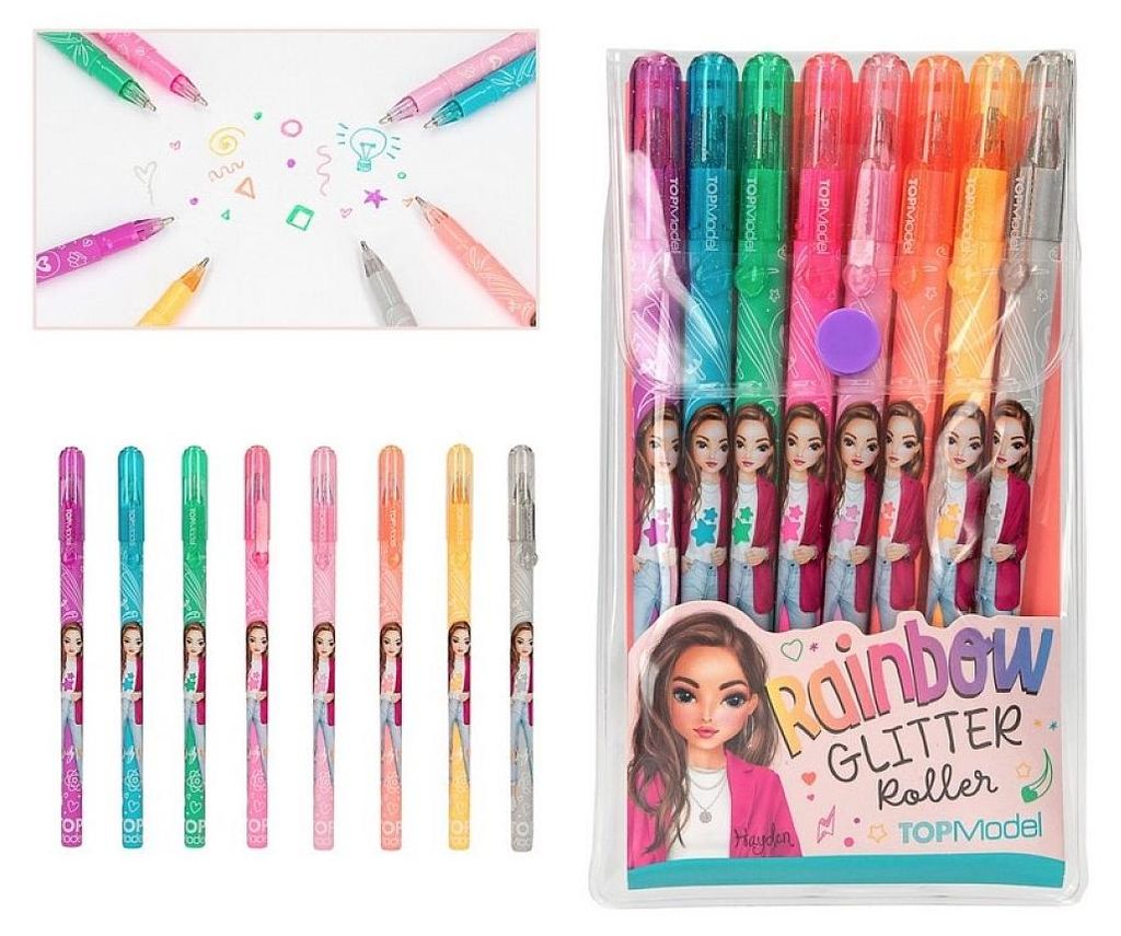 Top Model TOPModel Glitter Gel Set arc en ciel Image du produit 