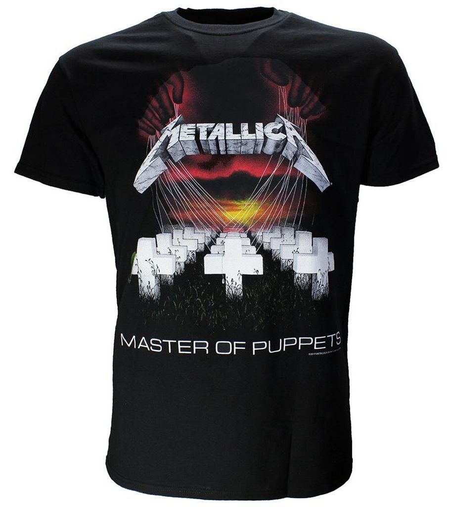 Metallica Master Of Puppets T-Shirt - Band Merch - S