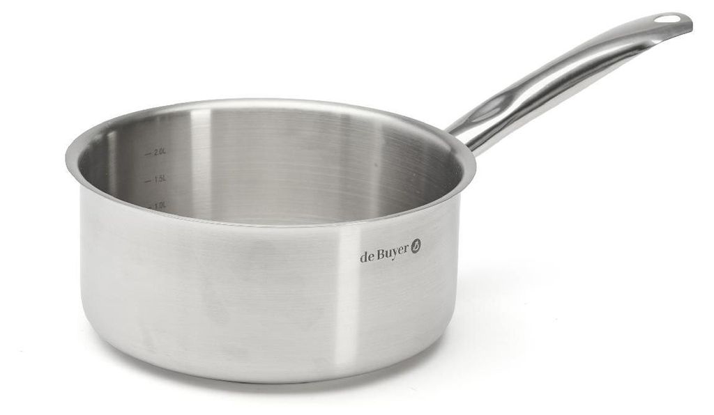 De Buyer Kochtopf Edelstahl Induktion Geeignet 20 cm Produktbild 