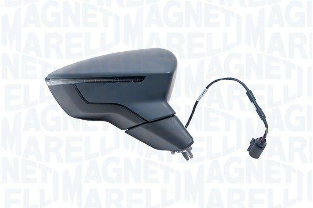 MAGNETI MARELLI 182201552700 Außenspiegel Seitenspiegel Links für SEAT IBIZA V (KJ1) Beheizt Konvex Grundiert Elektrisch