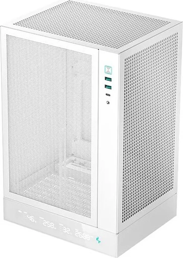 Deepcool CH170 DIGITAL Blanc : Boîtier ITX avec Monitoring Temps Réel