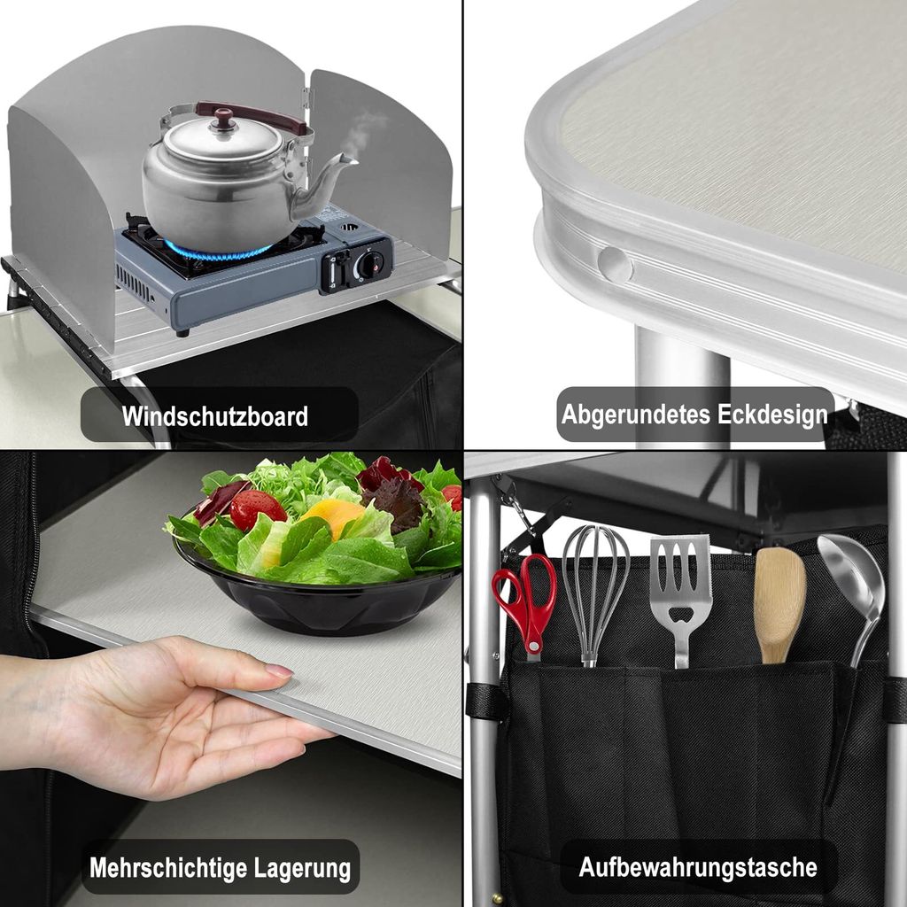 Funda Para Barbacoa Party 5 HABITAT ET JARDIN  140x110 Cm Negro Mrkean 3700746447707