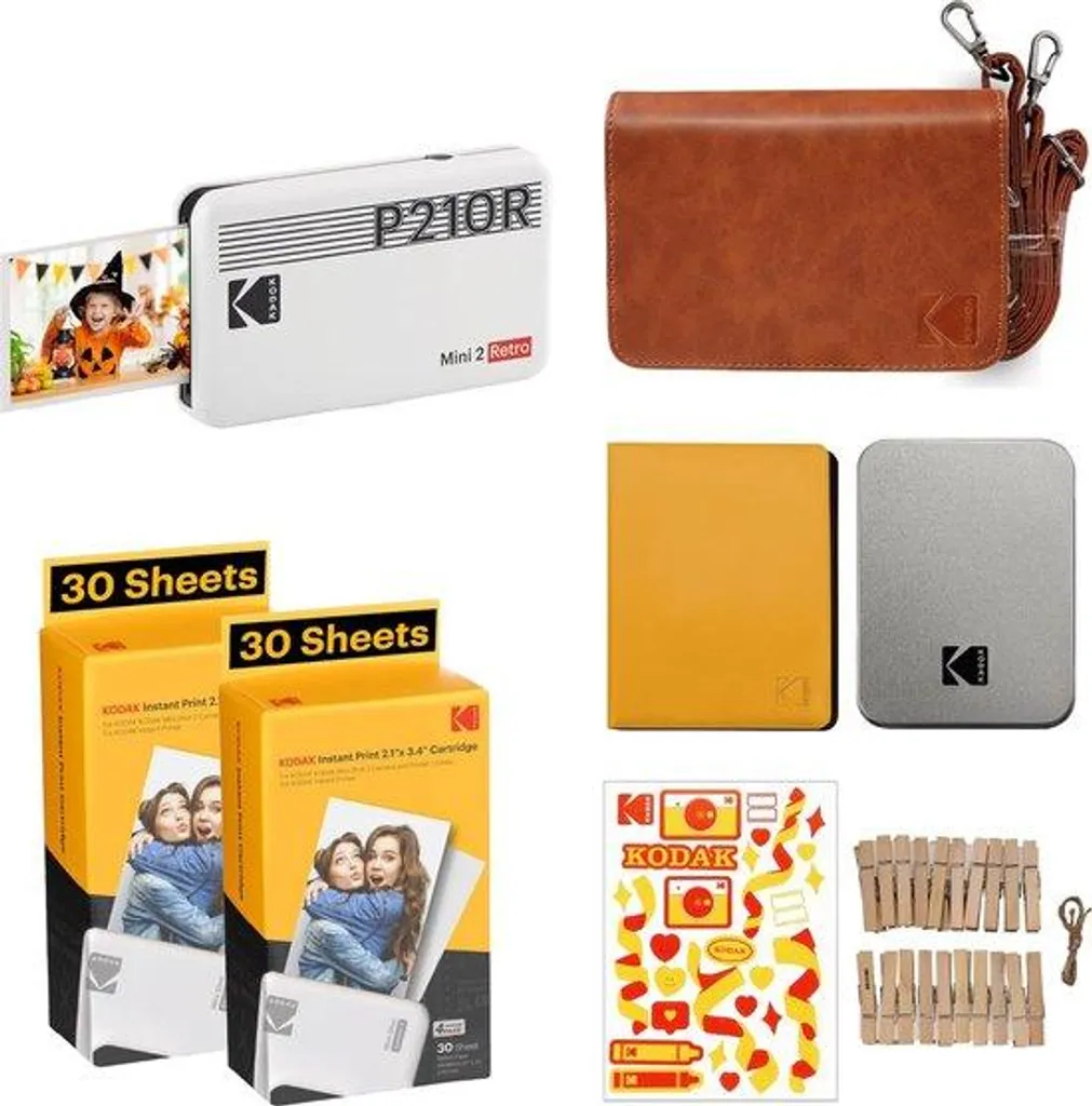 Imprimante mobile pour photos de voyage et scrapbooking créatif USB