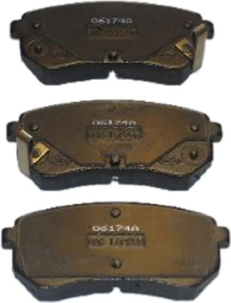 Jeu de Plaquettes de Frein Japanparts PP-K04AF Silencieuses et Durables