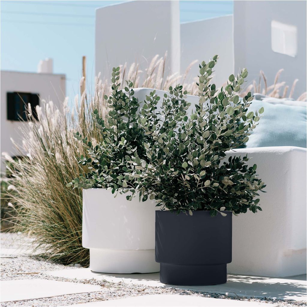 Blumentopf mit Einsatz HEOSE anthrazit 29,8 cm Produktbild 13