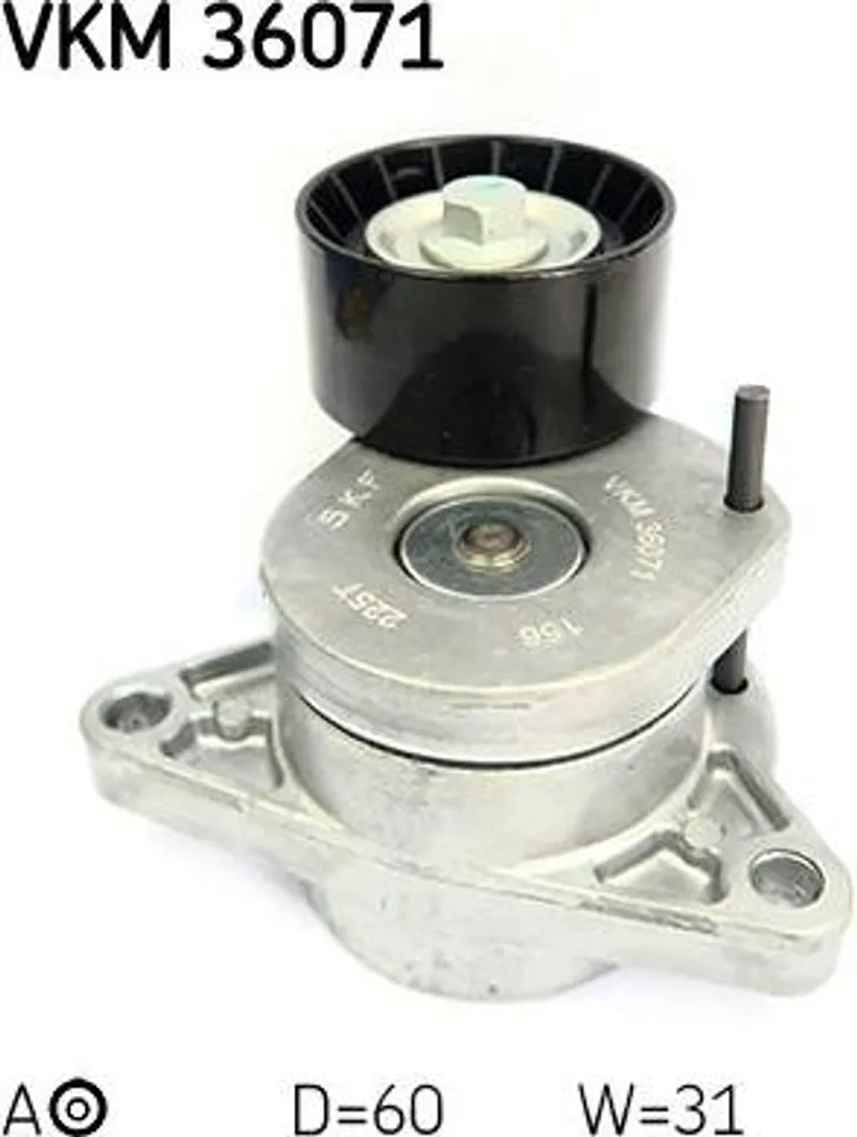 Galet Tendeur pour Courroie Crantée SKF VKM36071 Movano et Vivaro