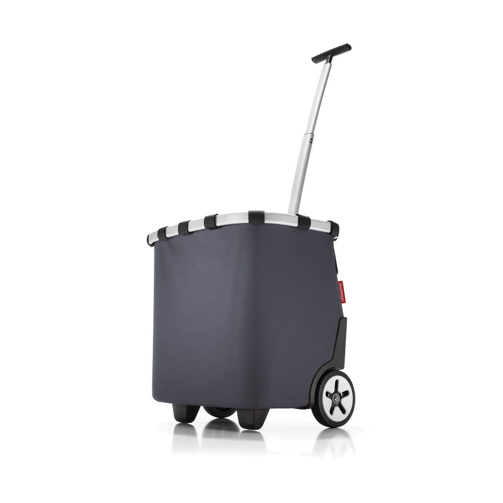 reisenthel carrycruiser, einkaufskorb mit rollen, trolley, einkaufswagen, graphite / grau, OE7033