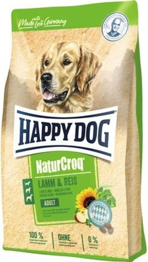 Happy Dog NaturCroq Lamm & Reis, Adult, Lamm, Reis, 15 kg Produktbild 