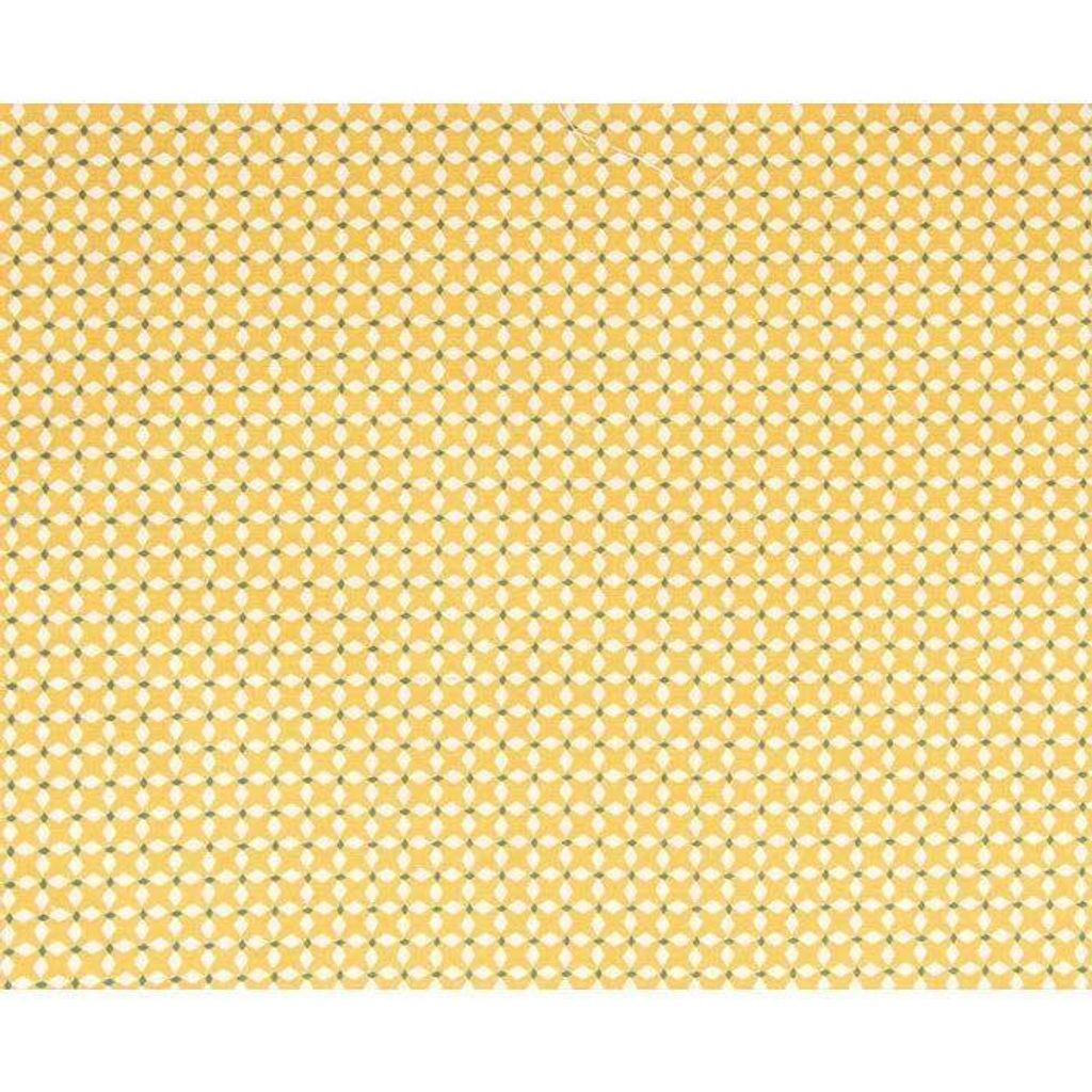 Baumwollstoff 55 x 45 cm - Gelbe Kreuze
