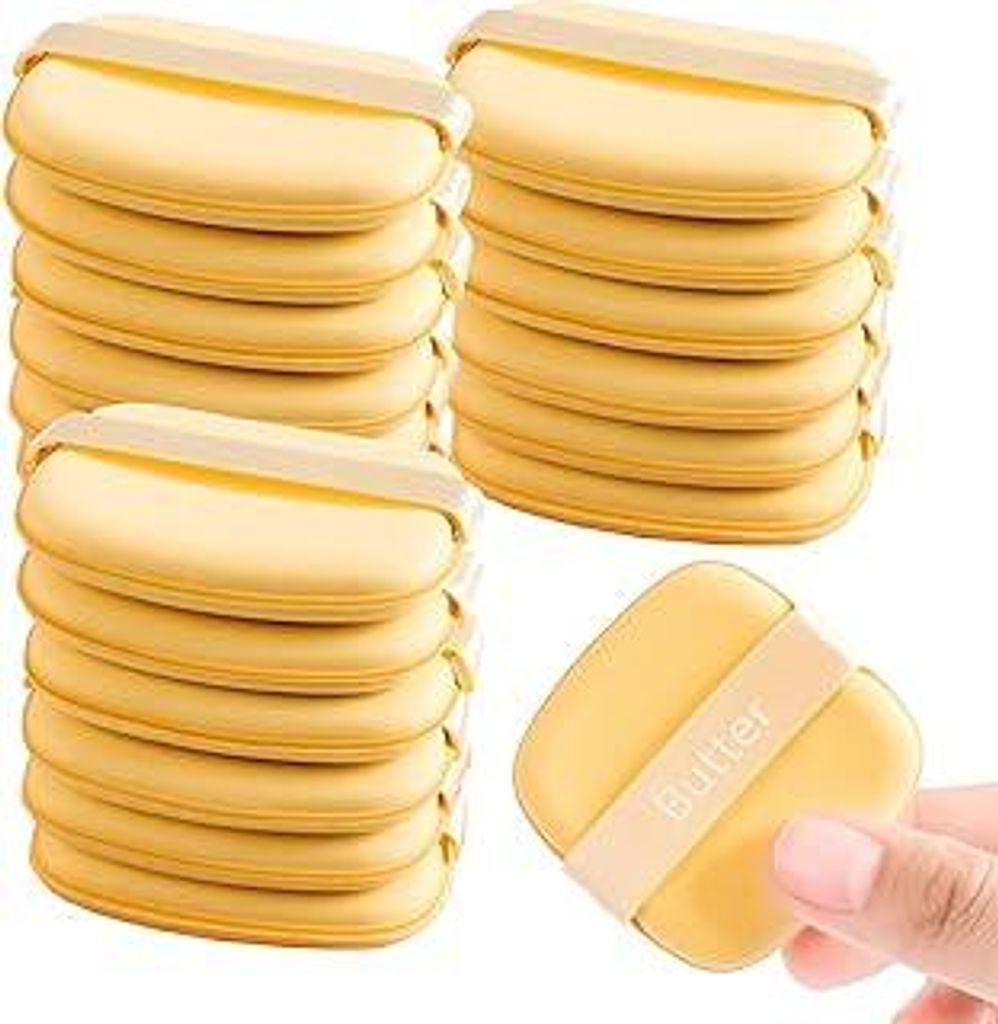 18 Stück Makeup Schwamm,Quadrat Makeup Schwämmchen,Gesichtsfarbe Make up Schwamm,Schminkschwämme,für Flüssige Grundierung Foundation Puder Kos...