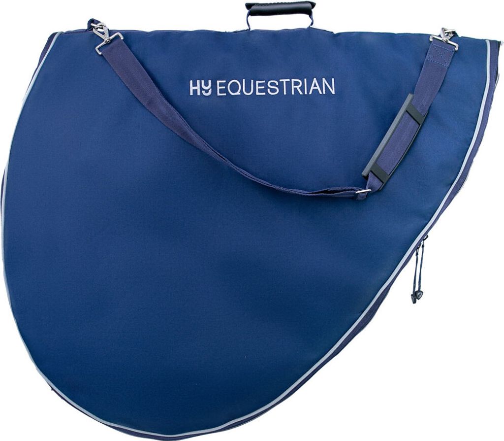 Hy - Logo - Satteltaschen BZ5097 (Einheitsgröße) (Marineblau/Grau)