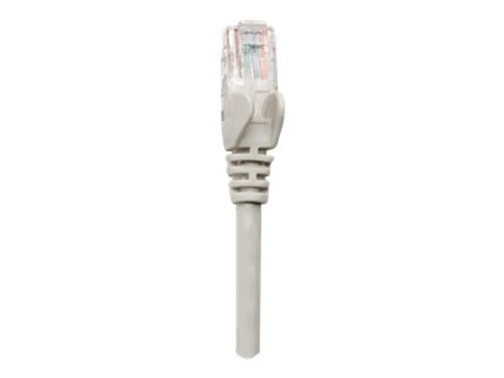 Cavo Patch Intellinet Cat5e 1m U/UTP Grigio - Bulk per Uffici e Server - 4