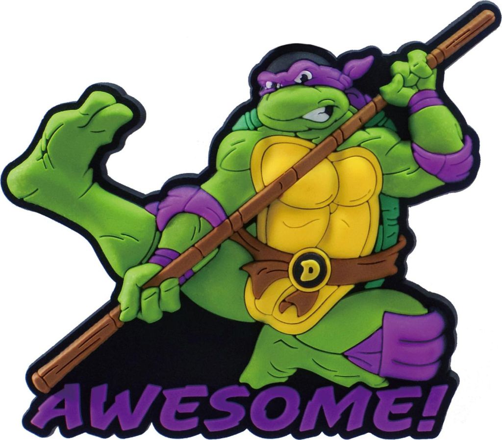 Teenage Mutant Ninja Turtles Soft Touch Magnet Donatello Produktbild 