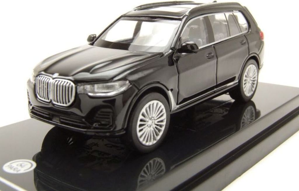 Paragon Models 55191L BMW X7 LHD 2018 schwarz 1:64 Produktbild 