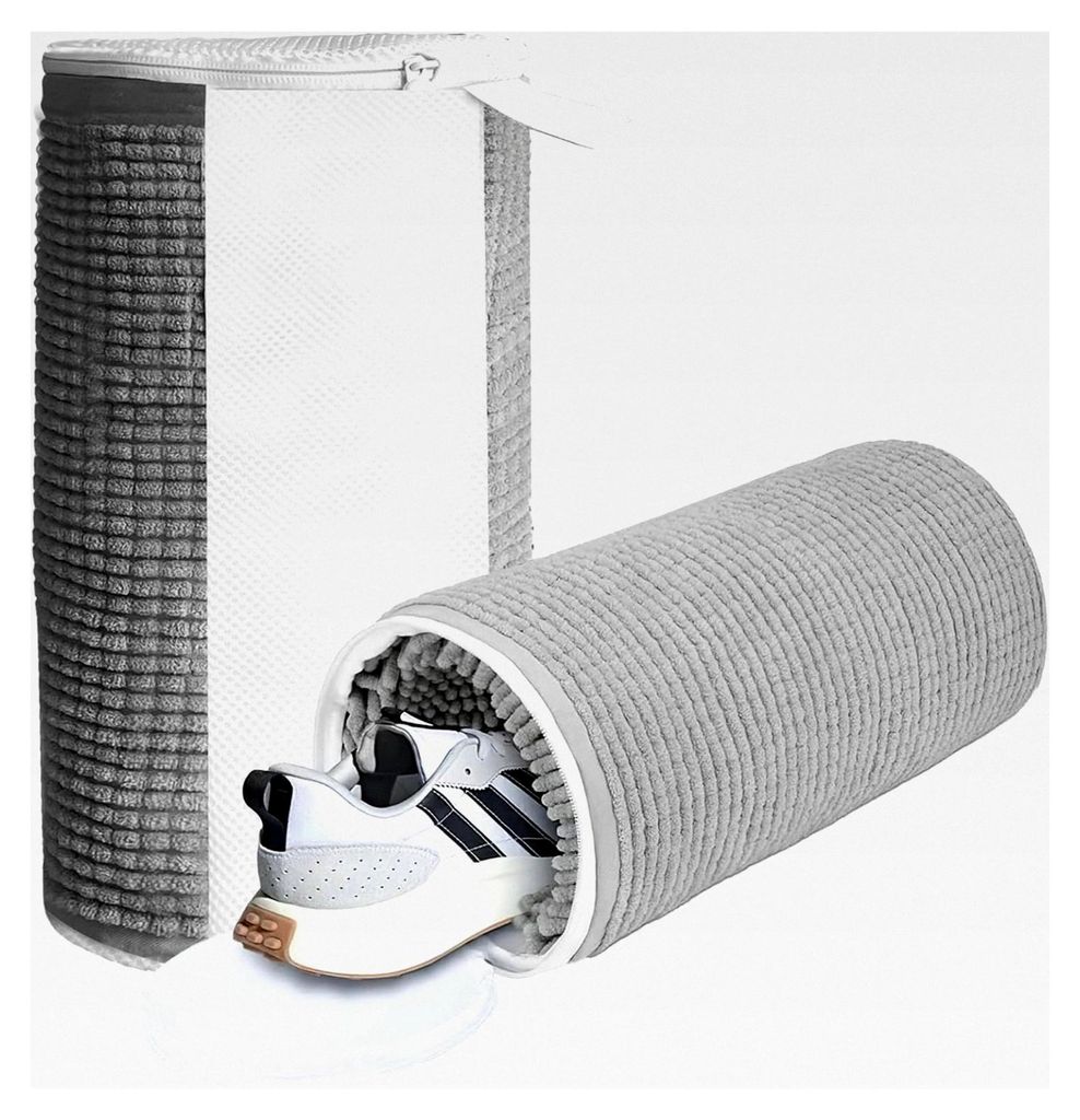 2 Stück Schuhwaschbeutel für die Waschmaschine, Wäschesack für Schuhe, Rundum-Reinigung, wiederverwendbarer Wäschesack mit verstecktem Reißve...