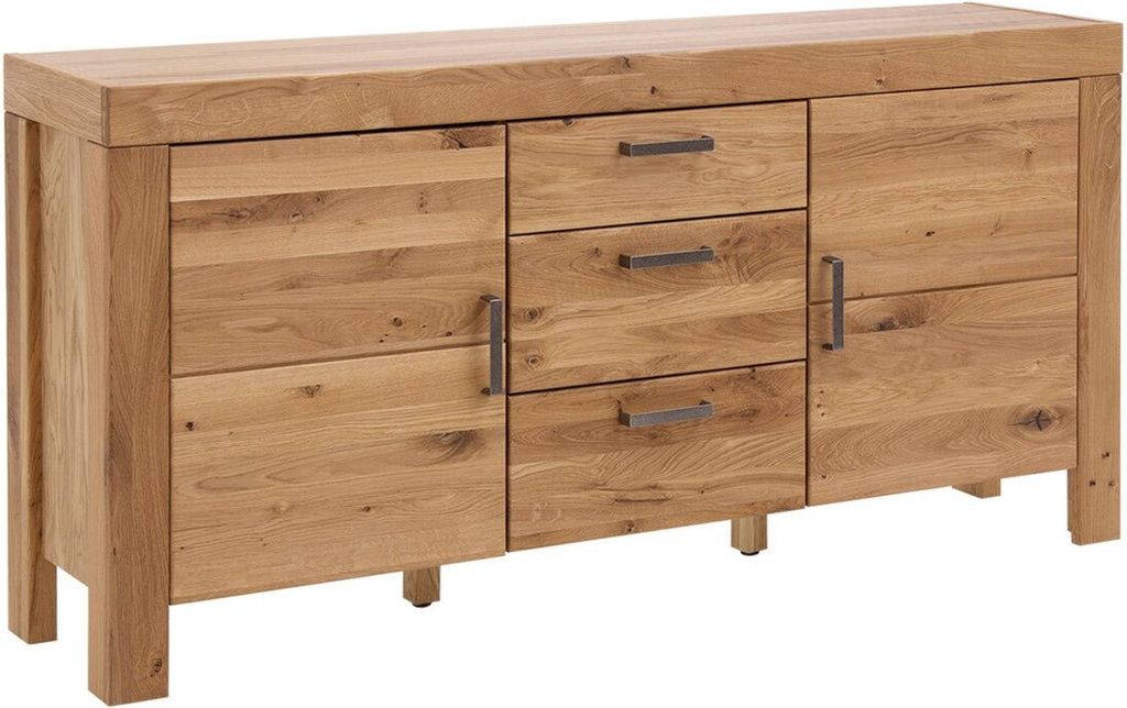 Sideboard Eiche teilmassiv 160 cm Andria