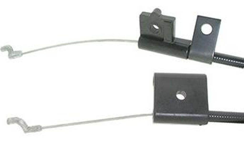 Motorbremskabel anpassbar Murray mit Kunststoffummantelung. Ersatzteilnummern: 43749, 42363 - Kabellänge: 1384 mm