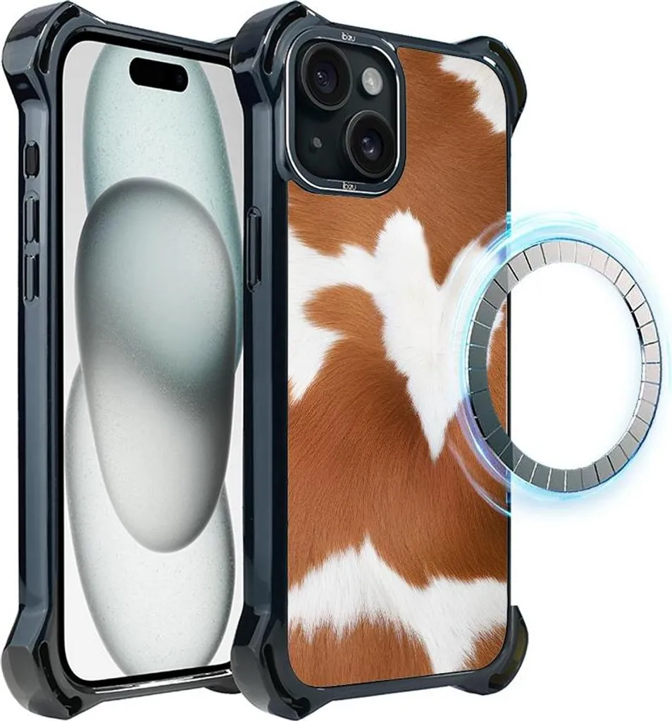 IBIZU DropGuard Ultra iPhone 15 Case - Call of the Wild Mucca Alpina
