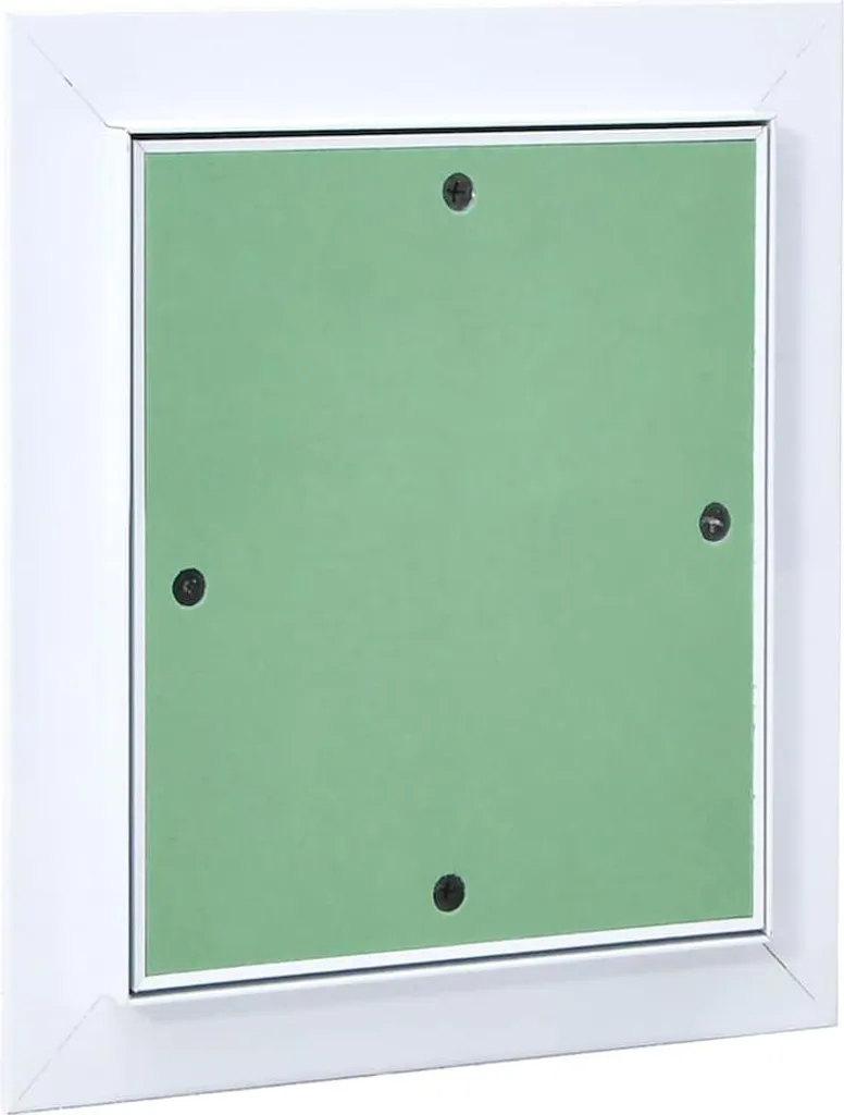 Trappe d'accès pour plomberie 25x30 cm design vert et cadre argent