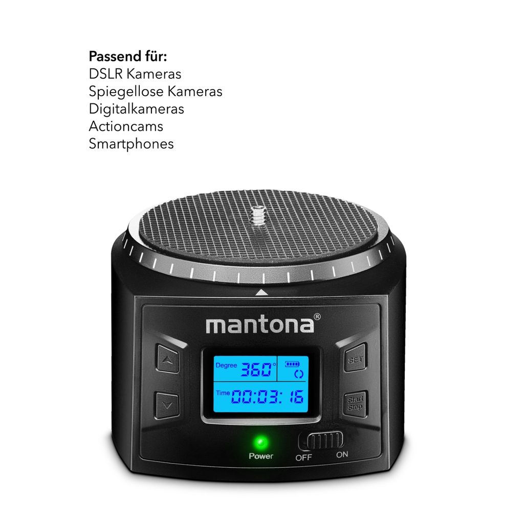 Walimex Mantona elektrická 360° panoramatická hlava, Obrázek produktu 10