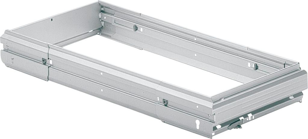 HETTICH Systema Top 2000 Hängeregistratur-Rahmen 534-706 / 316 mm Alu-Finish