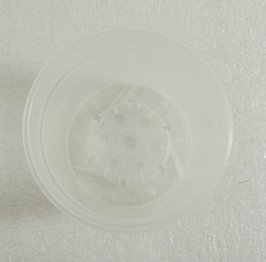 2 Stück Transparente Orchideentöpfe Mit Belüftungslöchern - 25 Cm Durchmesser