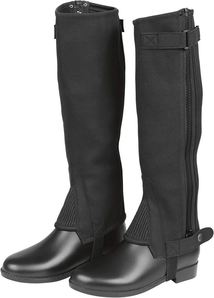 Covalliero Minichaps ClassicStretch Kinder schwarz, Produktbild 