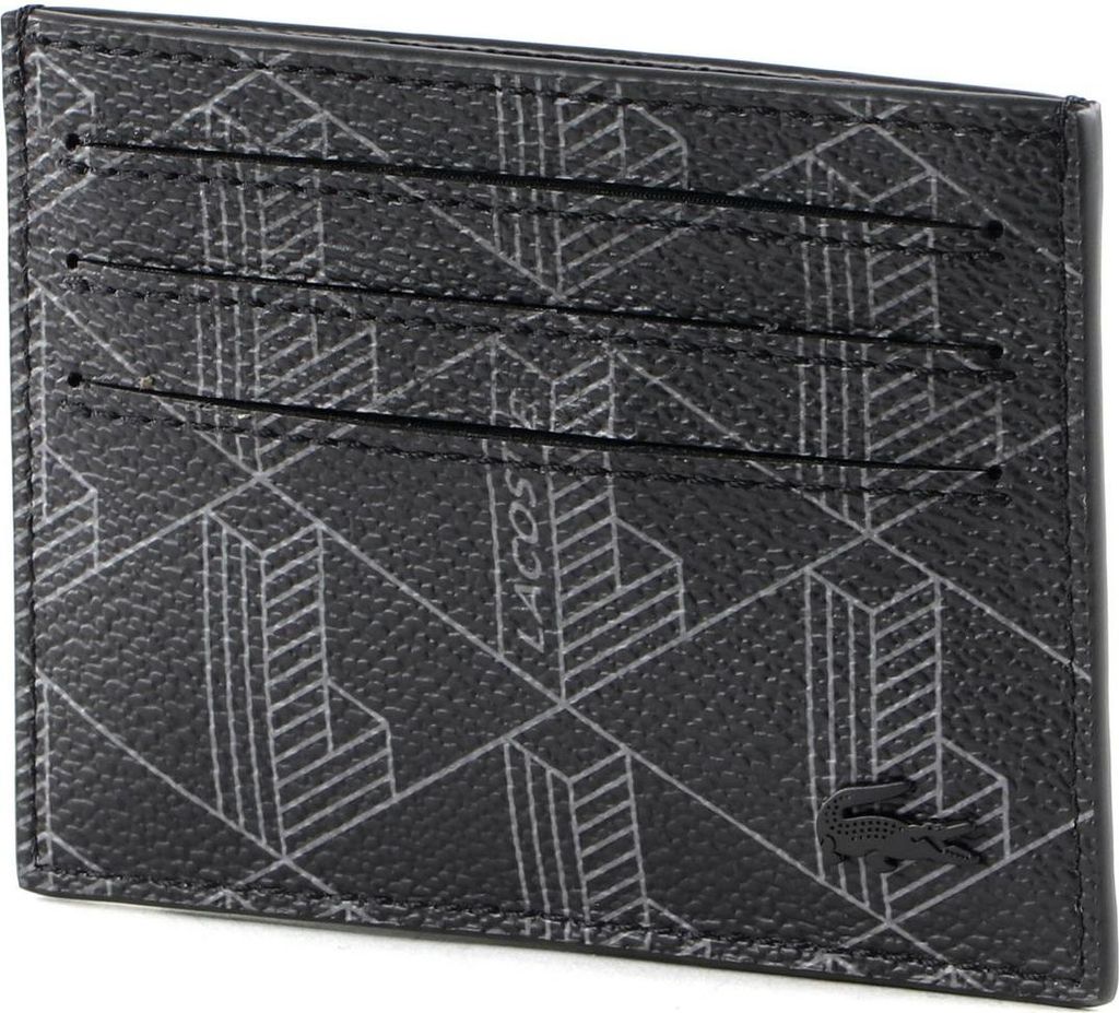 LACOSTE portacarte The Blend CC Holder Allover Monogram Immagine del prodotto 