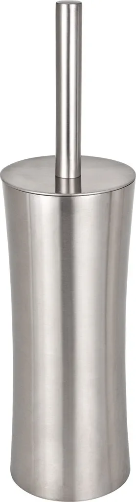 Brosse de Toilette Moderne en Inox Mat - Ensemble Garniture WC WENKO