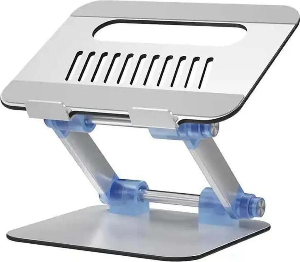 Support PC Portable Yesido LP04 Argent Métal avec Dissipation Thermique