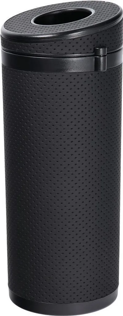 Organizer Cilindrico Nero per Tessuti e Rotoli - Stile Industrial Chic