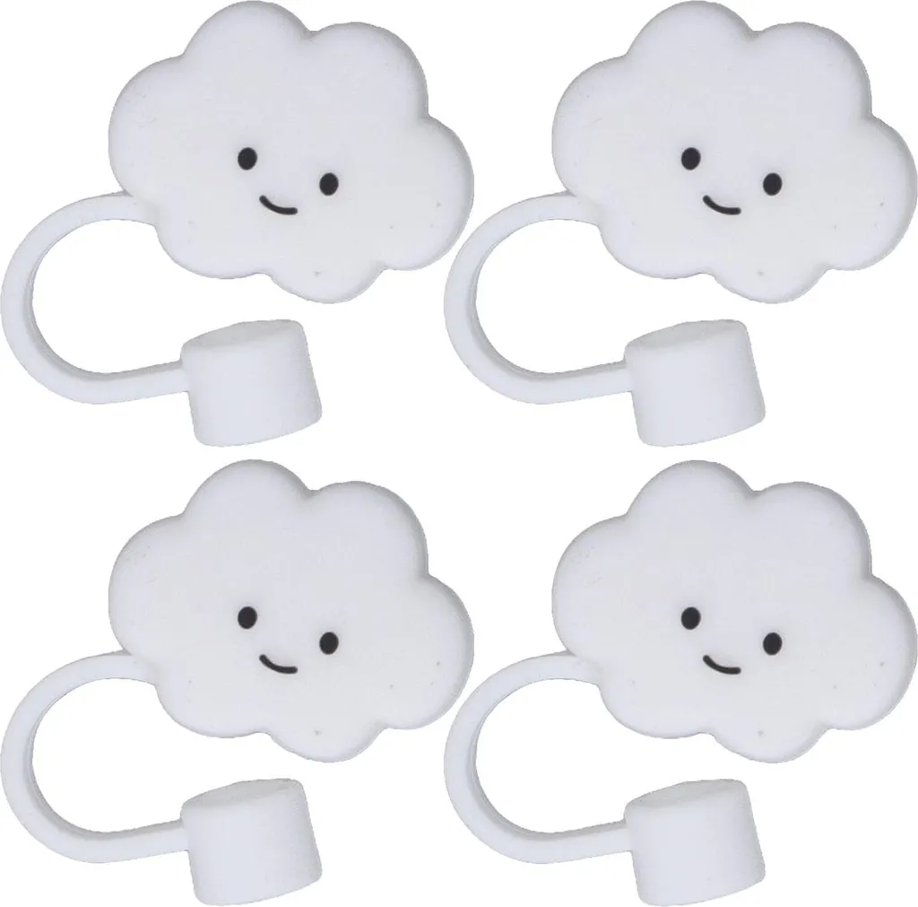 Couvercle de paille pour voyage et extérieur - Protection silicone x6