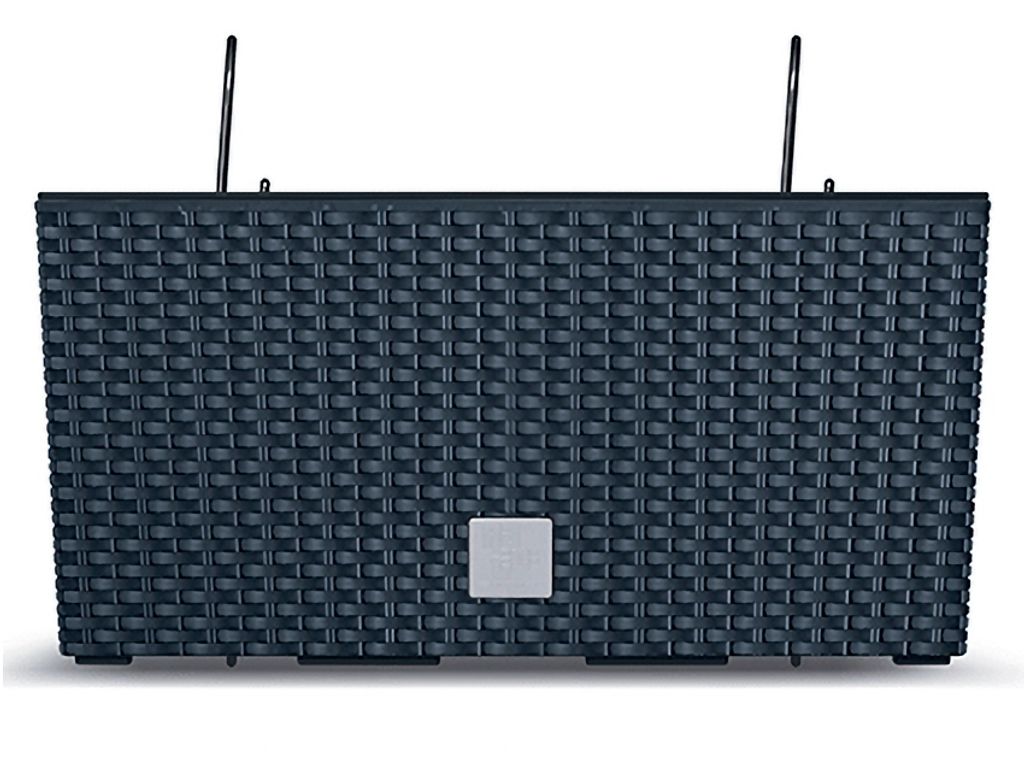 nabbi Kunststoff-Balkonpflanzentopf DRC400W 39,5 cm - Produktbild 