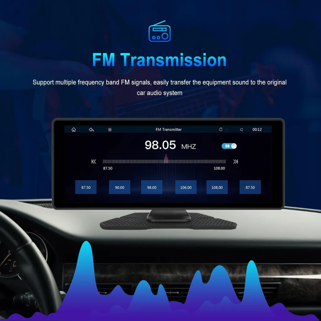 Autoradio Écran Tactile 1 DIN : Solution Multimédia Complète avec 64 Go - 6