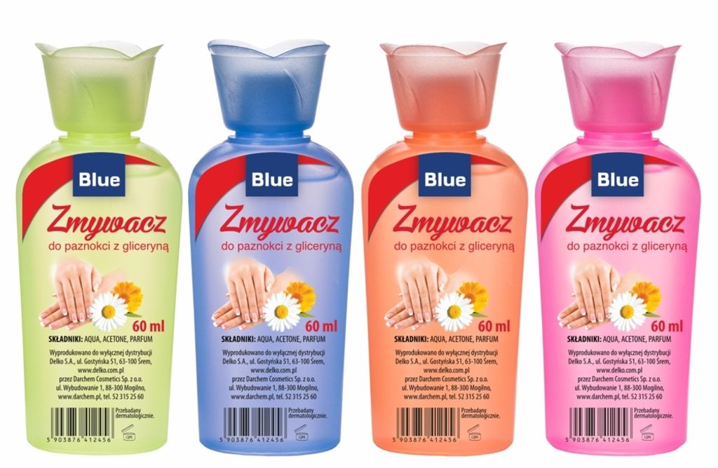 Nagellackentferner 60 ml im Blumenform-Flakon