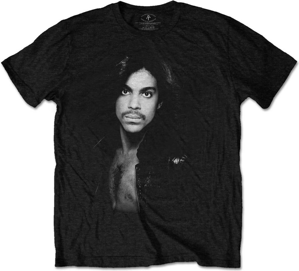 Prince - T-Shirt für Herren/Damen Uni RO3533 (M) (Schwarz)