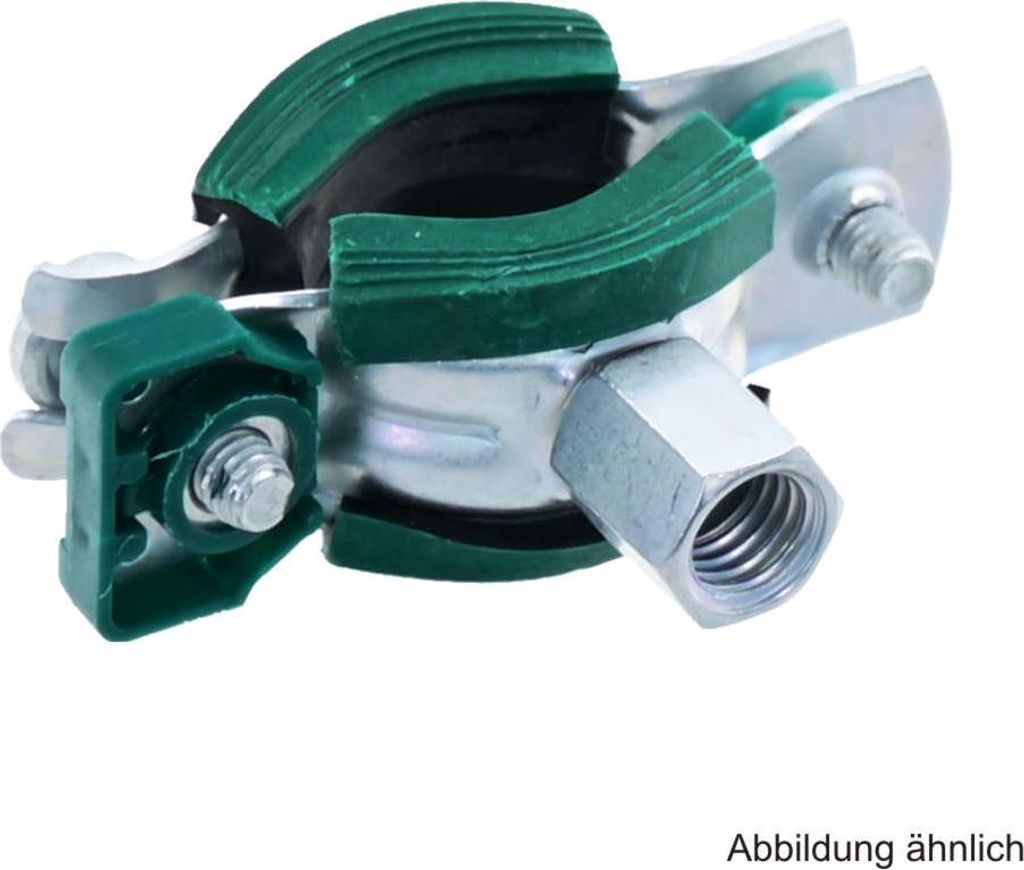 BIS Bifix G2 BUP Schraubrohrschelle mit Einlage,Gewindeanschluss M8/10,31 - 35mm