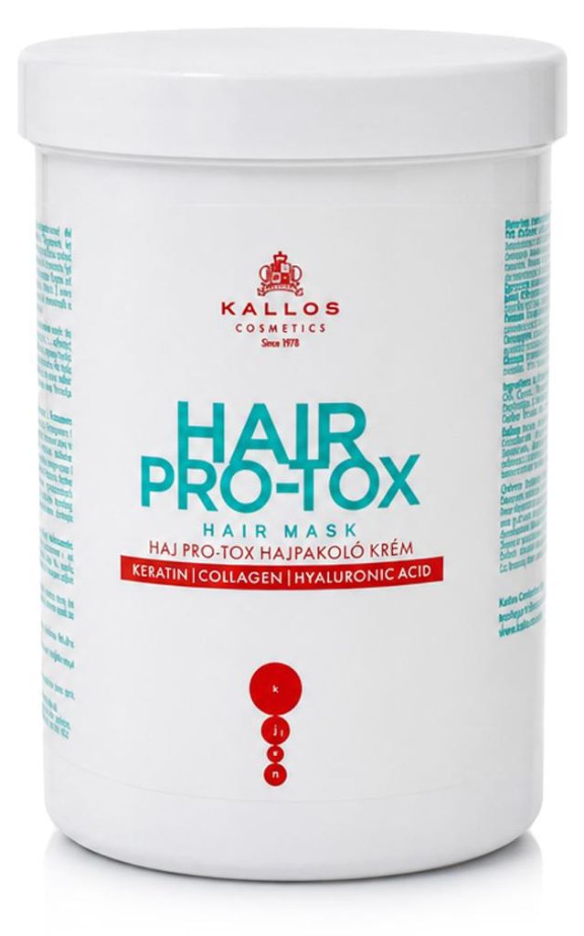 Kallos Hair Pro-Tox Mask, 1000 ml Productafbeelding 