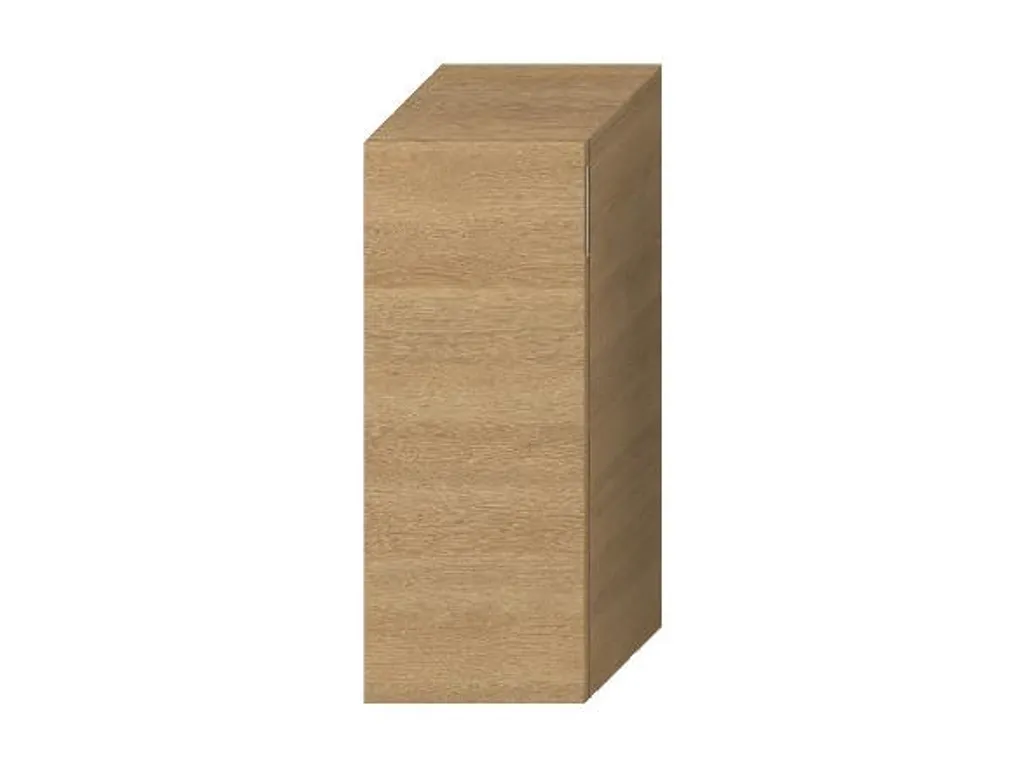 Armoire mi-hauteur Jika Cubito chêne meuble salle de bain 32 cm