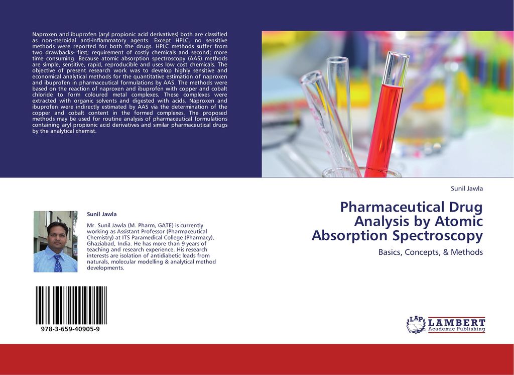 Pharmaceutical Drug Analysis by Atomic Absorption Spectroscopy