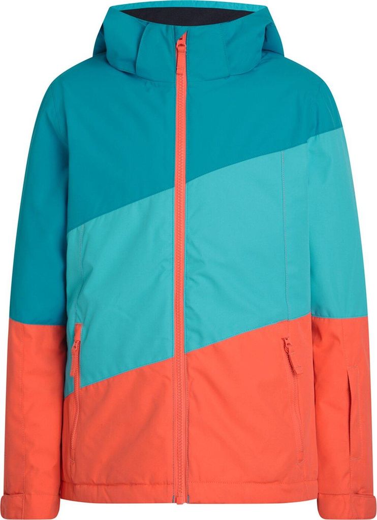 McKinley Inika G - Mädchen Winterjacke - Blau/Orange Blau/Orange 128