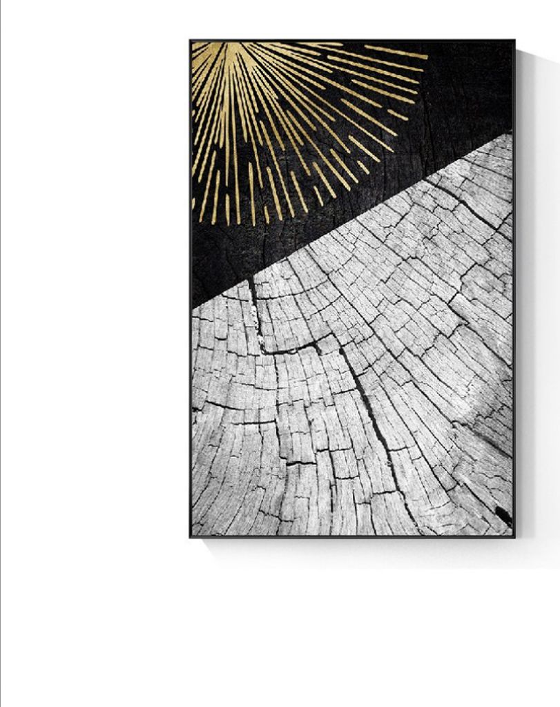 TPFLiving Kunstdruck LW-74 (OHNE RAHMEN) Poster - Leinwand - Wandbild - Hochauflösender Giclée-Druck, langlebig und hochwertig - Nordic Art - Abs...