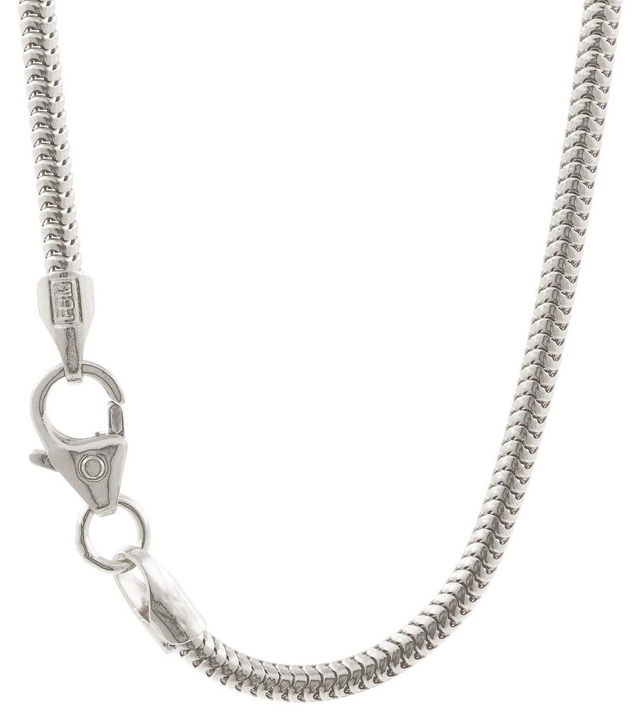 Silberkette Schlangenkette Länge 55cm - Breite 1,9mm - 925 Produktbild 