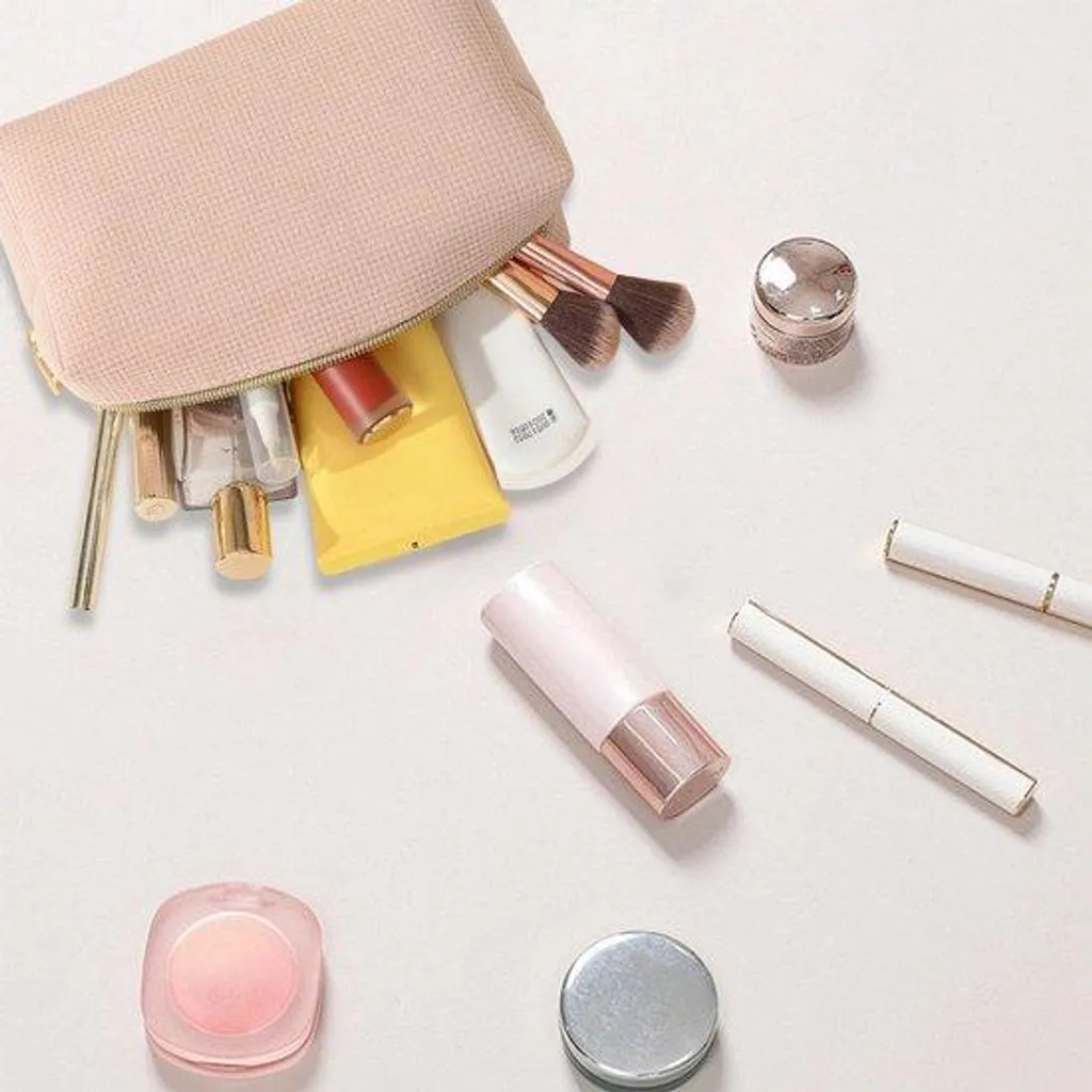 Kit de 2 Trousses de Maquillage de Voyage | Grande Capacité et Tendance