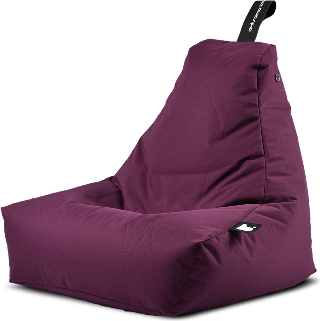 Extreme Lounging - b-bag mini-b - Sitzsack für Kinder - drinnen und draußen - uv- und wasserfest - Berry