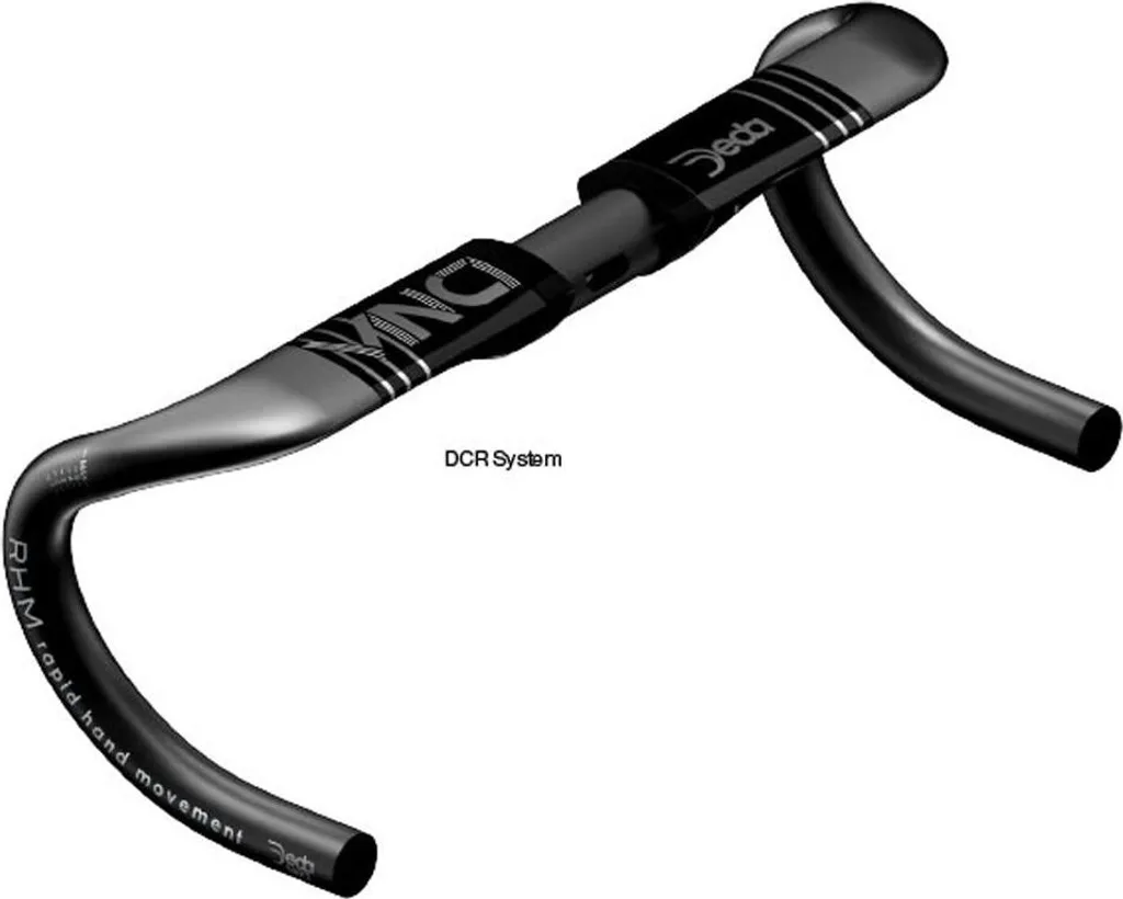 Guidon Deda Vinci DCR en carbone 40 cm : performance et légèreté pure