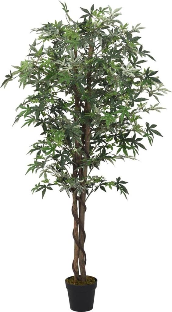 Ahornbaum Künstlich 672 Blätter 180 cm Grün