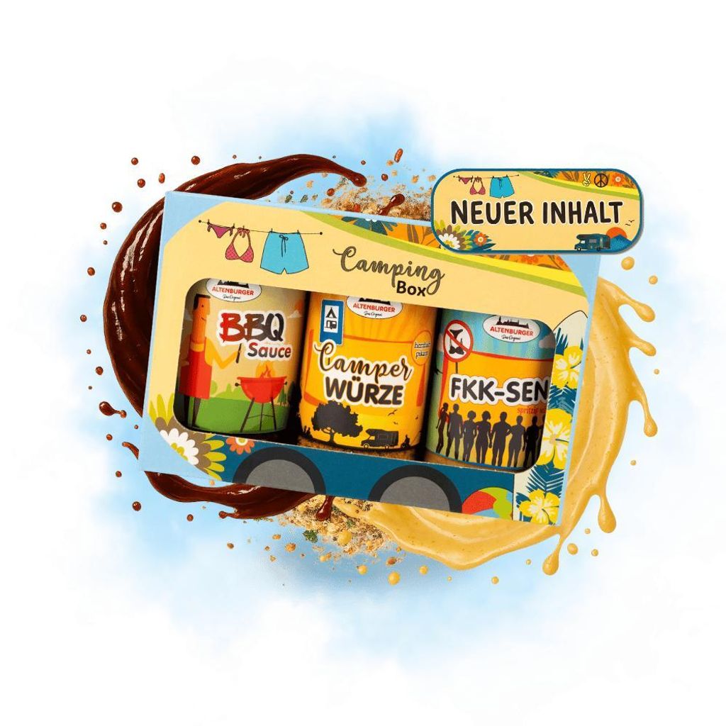 Geschenkbox Camping Box Produktbild 