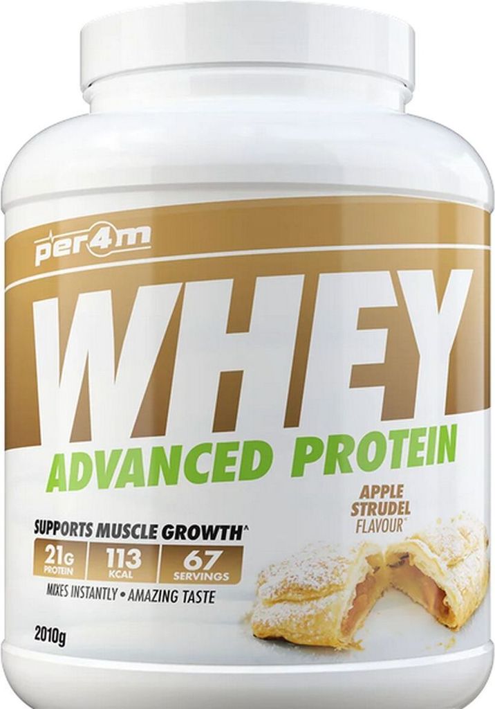 Per4m Whey Advanced Protein (2010g) Apple Strudel - Eiweiße - Molkenprotein-Mischung