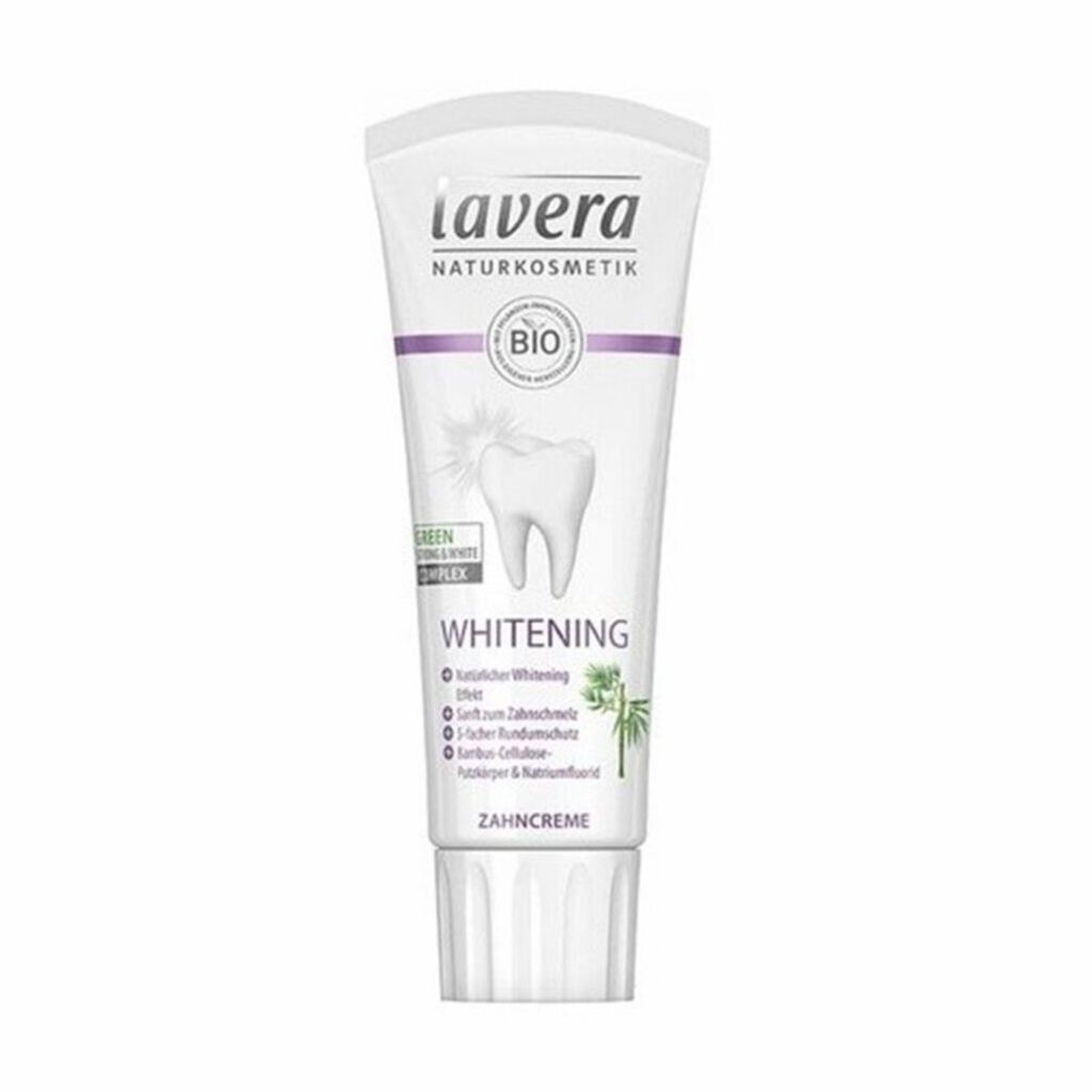 Lavera Whitening Toothpaste with Bamboo Cellulose Cleaning Particles 75ml